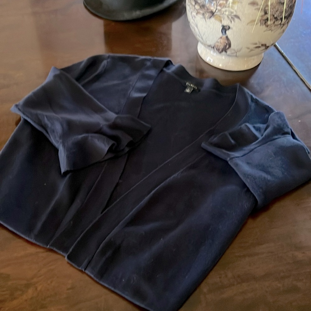 Talbots, Size L, Navy Blue